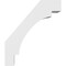 Ekena Millwork 5 1/2-in. W x 24-in. D x 28-in. H Merced Architectural Grade PVC Knee Brace BRCP055X24X28MRC - alternate 6